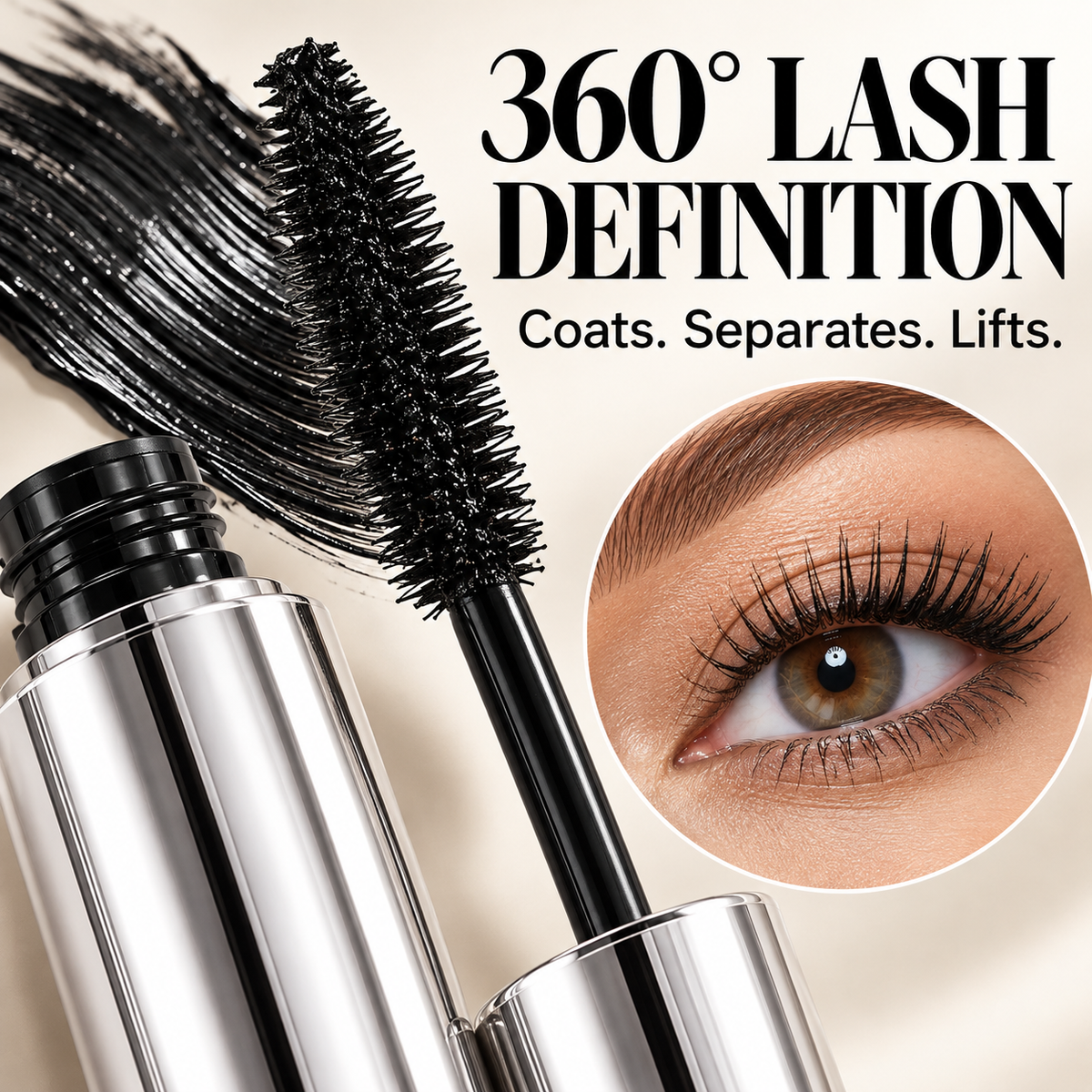 Extra volumizing and lengthening mascara – all-day curl and radiant eyes