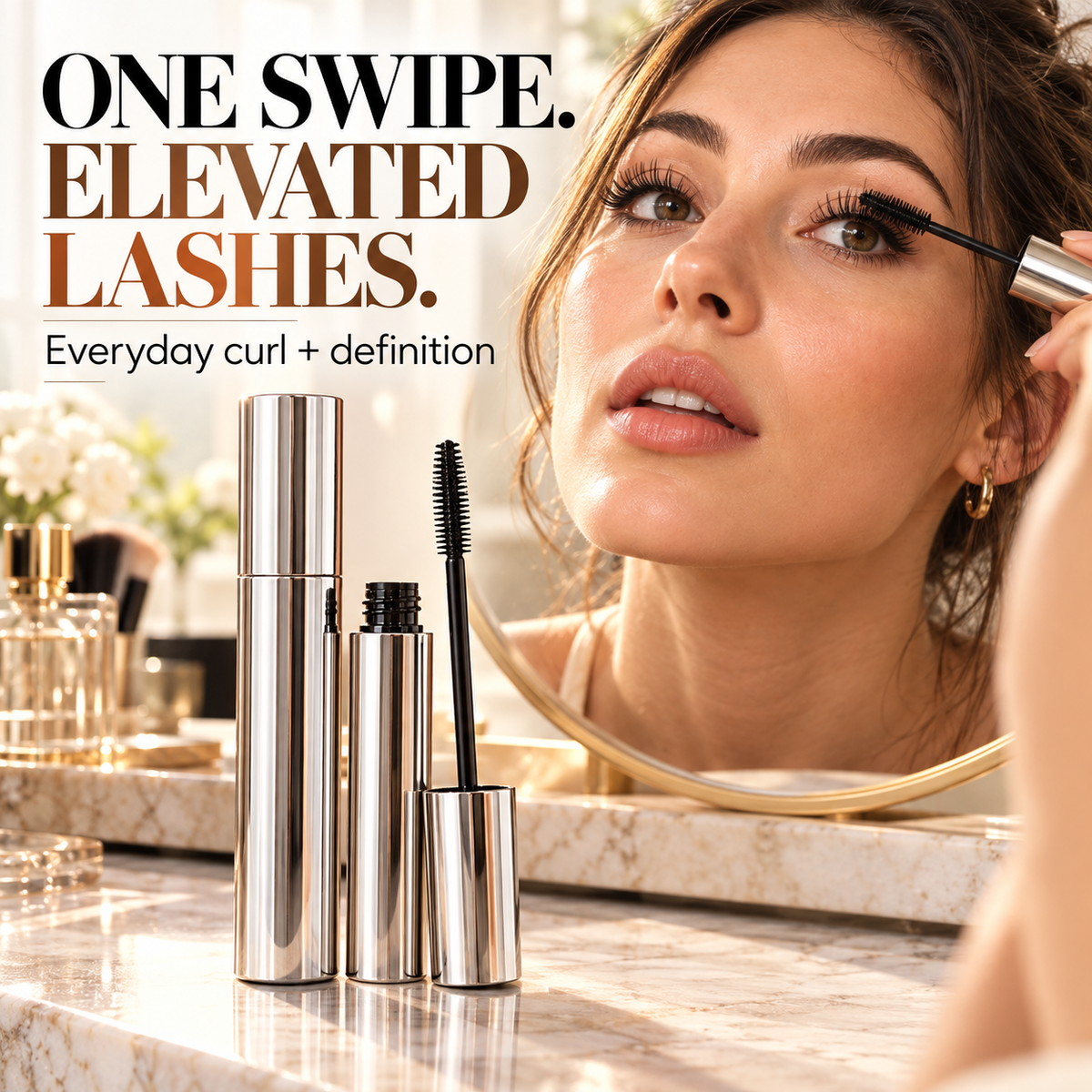 Extra volumizing and lengthening mascara – all-day curl and radiant eyes